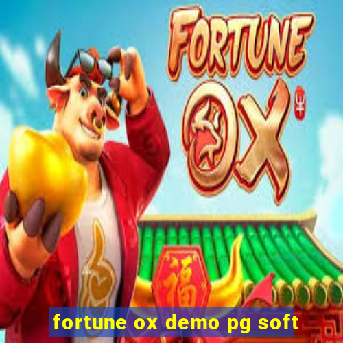 fortune ox demo pg soft